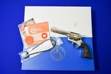 Colt SAA 3rd Gen 32-20 Nickel NIB - 1 of 11