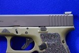 Glock 22 Gen4 .40 S&W Battlefield Green W/ AmeriGlo Sights - 3 of 16