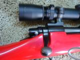 Remington 700 custom .221 Fireball with Leupold VX-III 6.5-20x40 Long Range scope. - 3 of 7