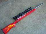 Remington 700 custom .221 Fireball with Leupold VX-III 6.5-20x40 Long Range scope. - 1 of 7
