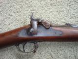 Springfield Trapdoor 1873 infantry musket, ladder sight, inspect cartouche' 1881 refurb, Star marking on breach.- 2 of 14