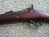 Springfield Trapdoor 1873 infantry musket, ladder sight, inspect cartouche' 1881 refurb, Star marking on breach.- 5 of 14