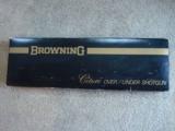 Browning Citori 12 gauge English straight grip 26" Imp Cyl & Modified
- 11 of 11