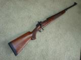 Winchester Model 70 Safari Express 458 Winchester Magnum with Brockman,s popup peep sight - 1 of 11