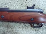 Winchester Model 70 Safari Express 458 Winchester Magnum with Brockman,s popup peep sight - 5 of 11
