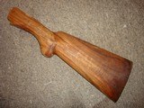 English Walnut inletted for 101 12 gauge - 1 of 9
