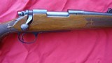 Remington 700 BDL .222 Rem sporter bbl, 1964, fleur-de-lis checkering - 3 of 10
