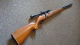 Wards Western Field .22 S-L-LR Model M842. Same gun as Mossberg 346K with 4x Weaver Scope - 1 of 9