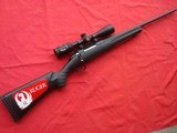 Ruger American .308 w/Sig Sauer Whiskey 3 scope 4x12 unfired - 1 of 5