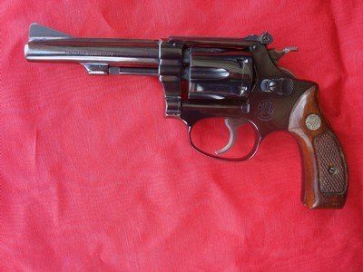 Smith & Wesson Model 34-1, 4 Inch Barrel Round Grip (Beautiful) - Image 1 of 9