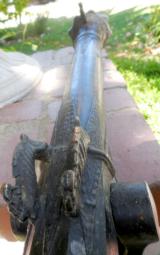 Antique Cannon Solid Bronze Portuguese Rail Cannon- Late 1700's Sailing Ships - 12 of 12