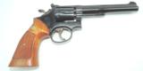 S&W 17-3, 22LR, 6", Blue, Target trigger, Hammer and Stocks - 2 of 3