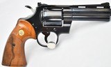 Colt Python 4" 1973 blue - 1 of 6