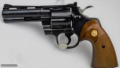 Colt Python 4” Blue Super! 1st Gen. 1976