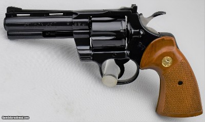 Colt Python 4” Blue 1st Gen. 1981