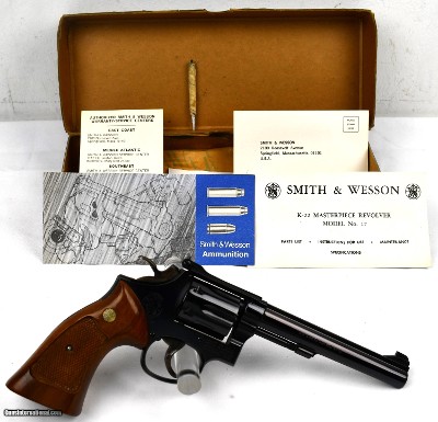 S&W 17-4 Boxed 1977