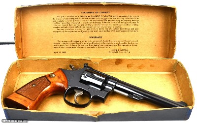 S&W 17-3 Boxed 1974