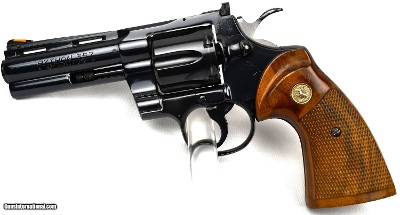 Colt Python 4” Blue 1st Gen. Super! 1987
