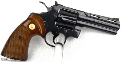 Colt Python 4” Blue 1st Gen. Wonderful! 1977