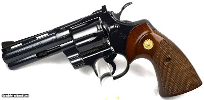 Colt Python 4” Blue 1st Gen. Wonderful! 1976