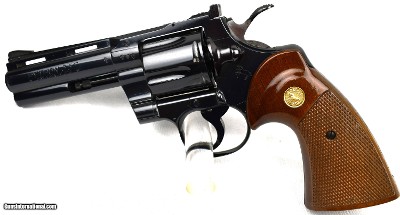 Colt Python 4” Blue 1st Gen. Barrel 1974