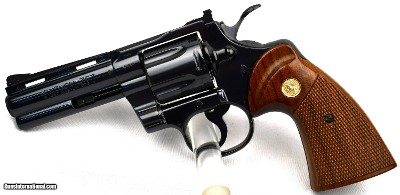 Colt Python 4” Blue 1st Gen. Barrel Gorgeous! 1980