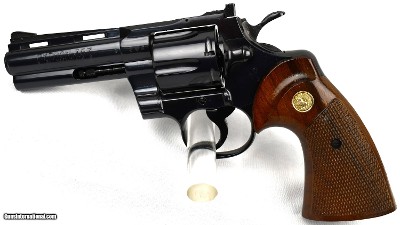 Colt Python 4” Blue 1st Gen. 1968
