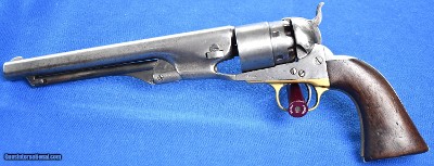 Colt 1860 Army Manufactured 1862