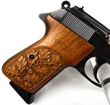 Walther PP Carved Wood Grips 1964 - 5 of 8