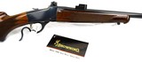 Browning 1885 Low Wall .22 Hornet Boxed - 6 of 17