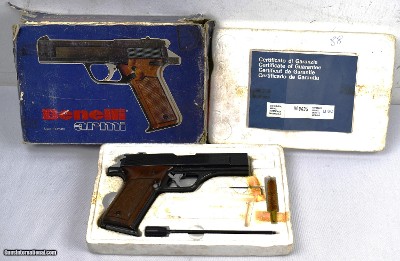 Benelli B80 7.65MM (.30 Luger) Boxed Scarce!