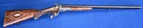 Nowotny 43 Mauser Double Rifle Engraved Gold Inlayed Flashy! - 2 of 18