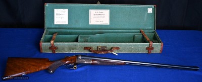 Greener .375 Ex Double Rifle Cased