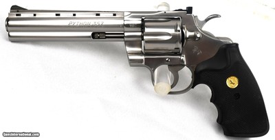 Colt Python Stainless 1st Gen 1993 Beautiful!