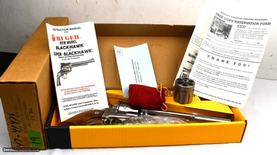 Ruger NM Blackhawk Stainless Conv. 45 Colt / ACP Boxed 1991