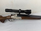 Sodia Double Rifle Drilling 7x65R / 22 Hornet / 16 Ga. Zeiss Scope 1978 - 3 of 24