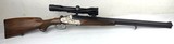 Sodia Double Rifle Drilling 7x65R / 22 Hornet / 16 Ga. Zeiss Scope 1978 - 1 of 24
