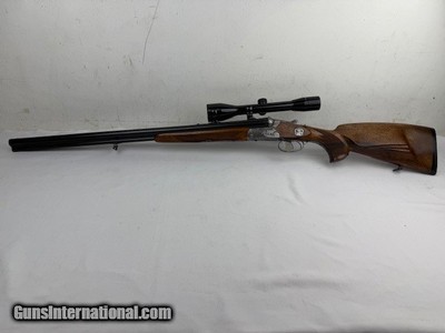 Drilling 12Ga x 12 Ga / 9.3x72R Scoped Pretty Gun Needs Help.