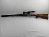 Drilling 12Ga x 12 Ga / 9.3x72R Scoped Pretty Gun Needs Help. - 1 of 25
