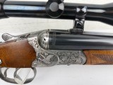 Drilling 12Ga x 12 Ga / 9.3x72R Scoped Pretty Gun Needs Help. - 9 of 25