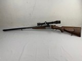 Pegam Ferlach SxS Combo 8x57JR By 16 Ga 1928 Scoped - 1 of 25