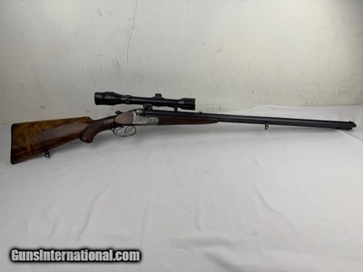 Pegam Ferlach SxS Combo 8x57JR By 16 Ga 1928 Scoped - Image 6 of 25