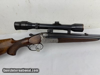 Pegam Ferlach SxS Combo 8x57JR By 16 Ga 1928 Scoped - Image 9 of 25