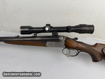 Pegam Ferlach SxS Combo 8x57JR By 16 Ga 1928 Scoped - Image 3 of 25