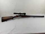 Borovnik Double Rifle Drilling 7x75R / 222 / 16Ga. Scoped 1965 - 6 of 25