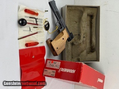 Hammerli 215 Boxed W/ Tools Beautiful!