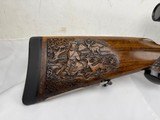 Sodia Drilling 16 / 22 Hi Power / 22 Hornet Engraved Carved Scoped 1965 Very Nice! - 2 of 25