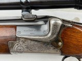 Merkel 220E Double Rifle 9.3 Ejectors Scoped 1969 - 8 of 18