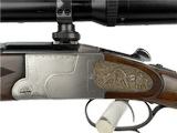 Austrian Double Rifle 222 / 270 With Schmidt & Bender 1995 - Image 4 of 22