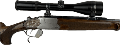 Austrian Double Rifle 222 / 270 With Schmidt & Bender 1995 - Image 8 of 22